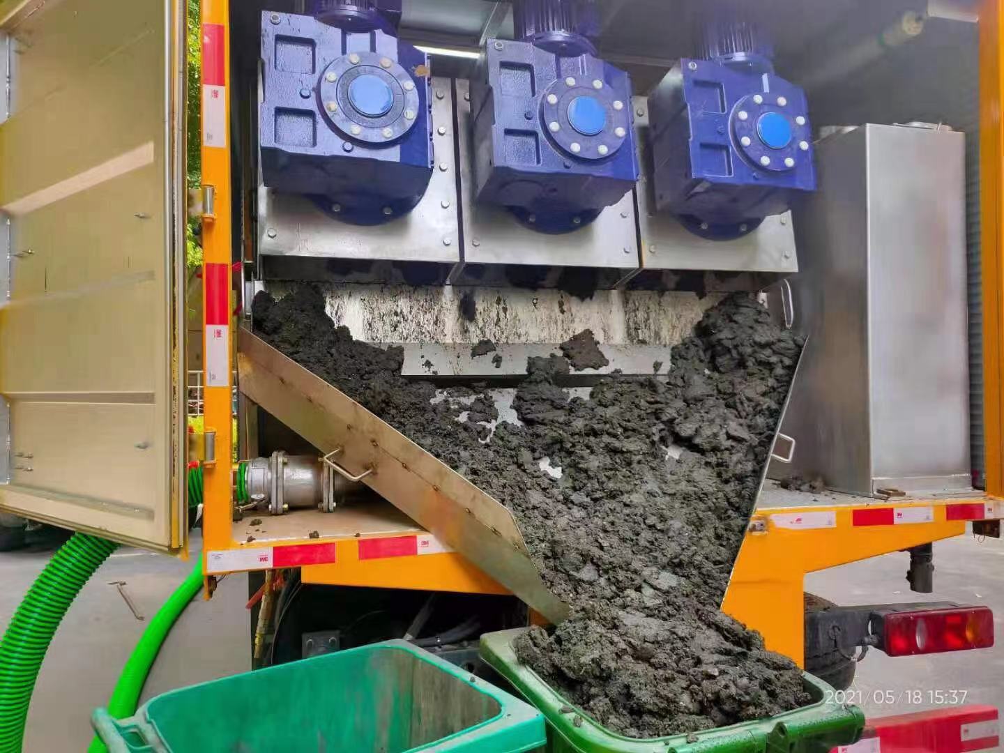 广水化粪池清掏城市维护站-泥浆净化干湿分离处理